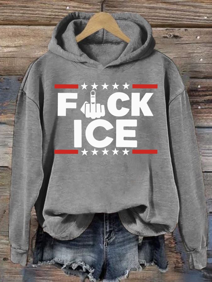 Women's ICE Print Hoodie