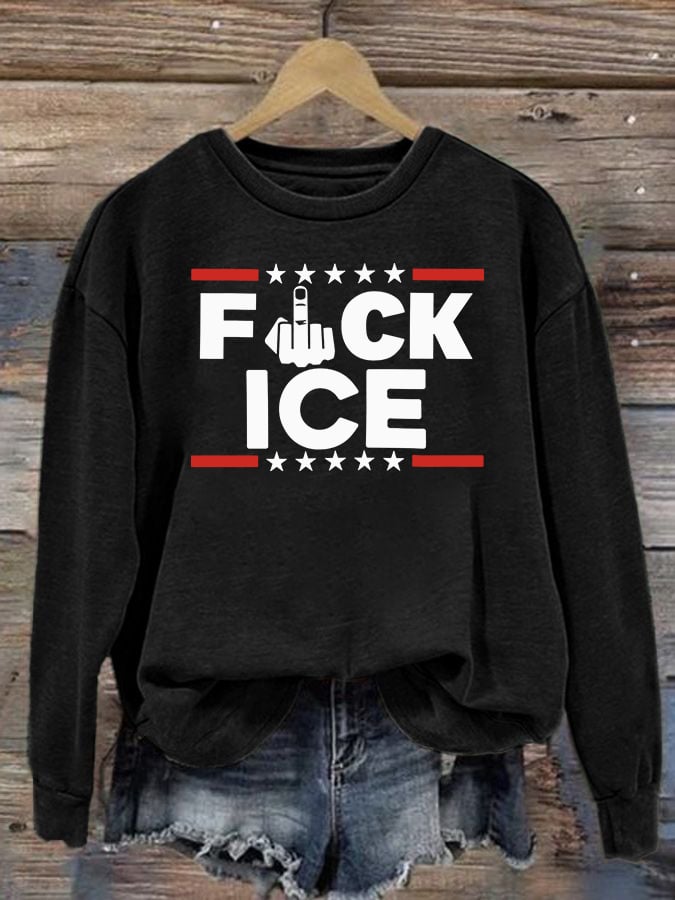 Women's ICE Print Sweater