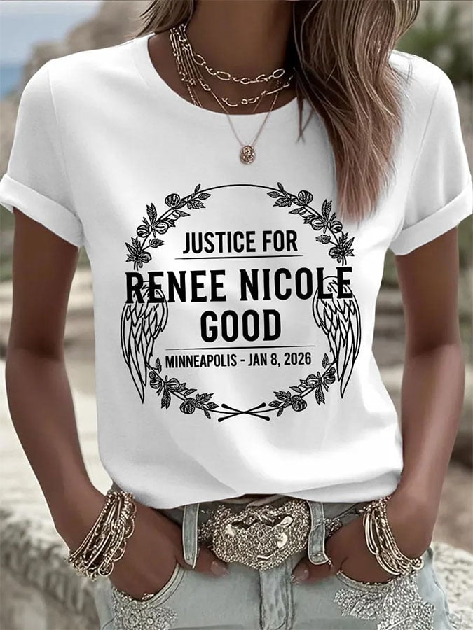 Women's Casual Printed T-Shirt