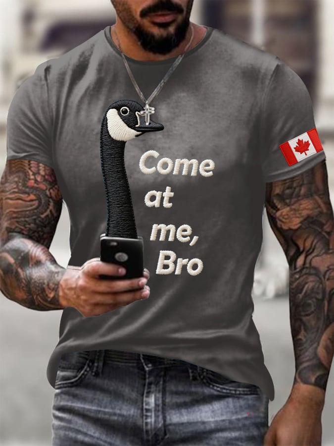 Men's casual Canada Goose t-shirt