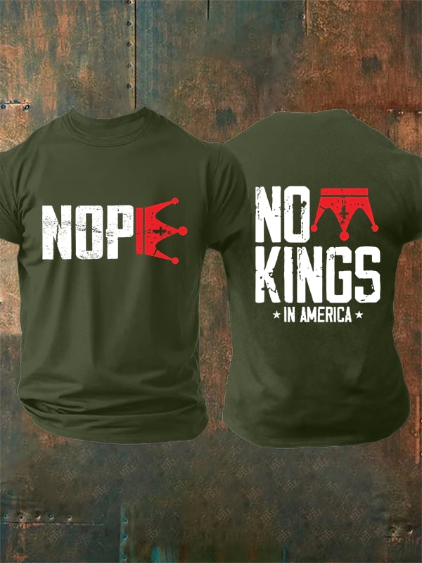 Men's No Kings In America T-Shirt