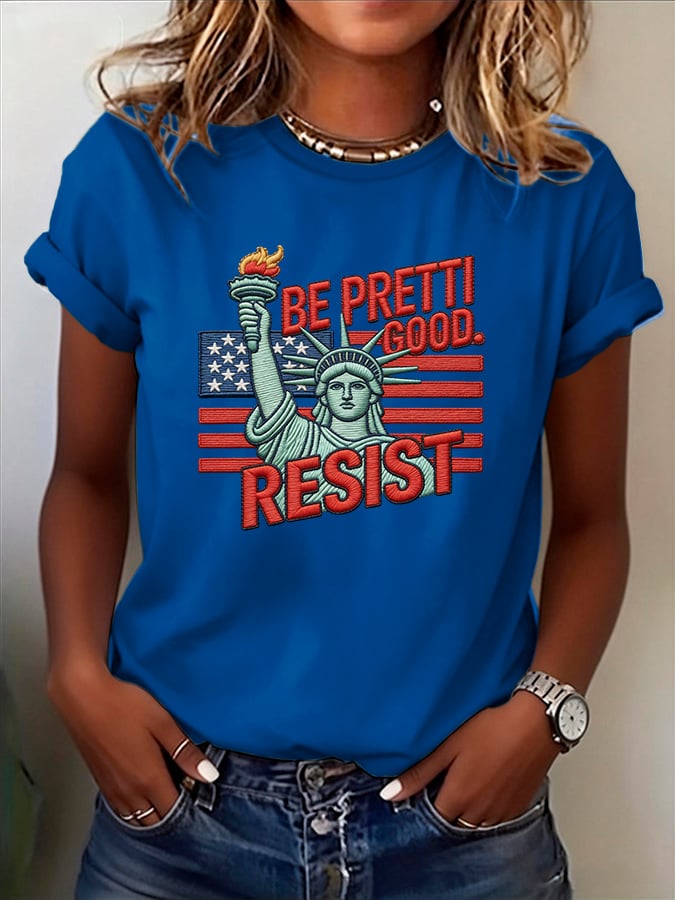 Women's casual Be Pretty Good T-shirt