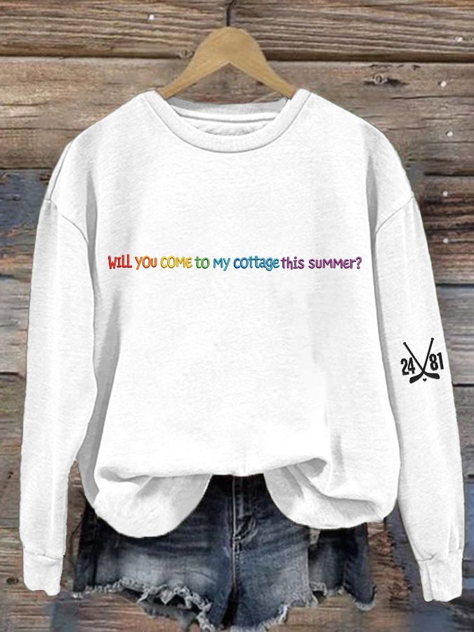 Women's Hockey Romance Sweatshirt