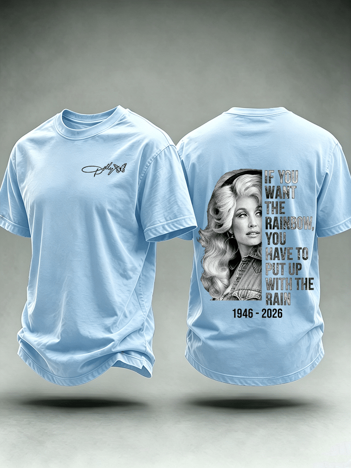 Men's Vintage Signature Graphic Memorial Print T-Shirt