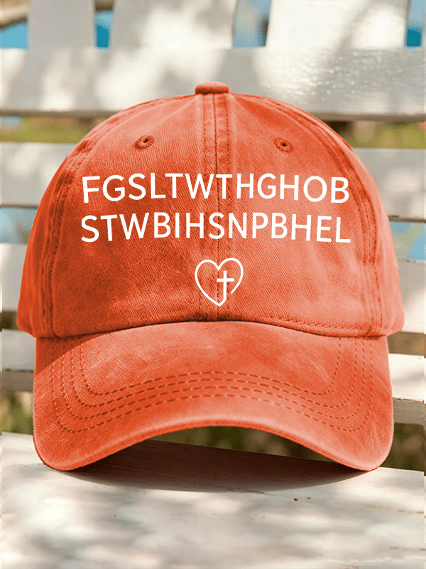 Unisex FGSLTWTHGHOB STWBIHSNPBHELPrinted Cap