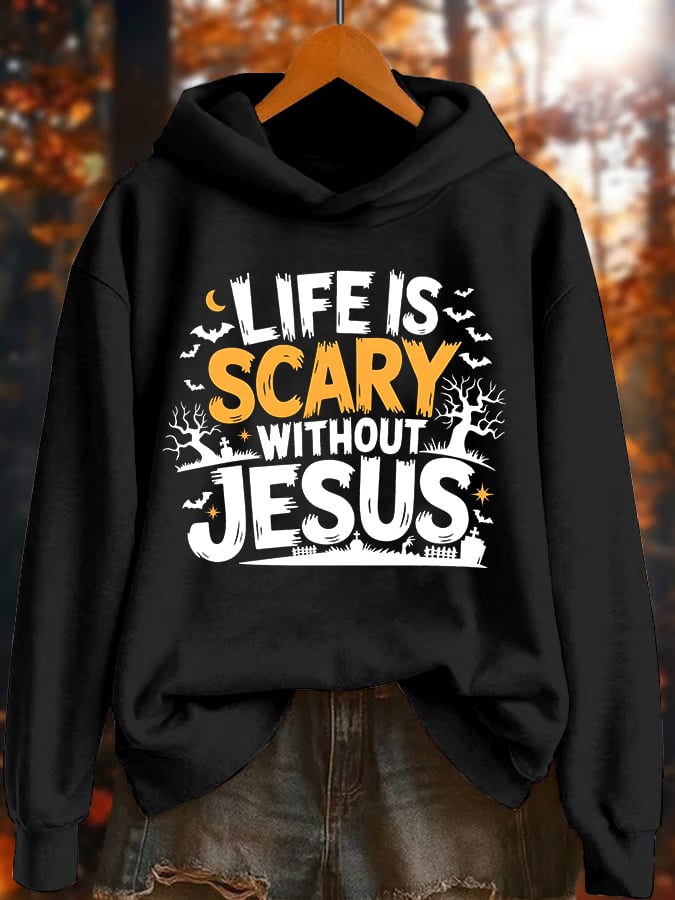 Women'S Casual Faith Hooded Sweatshirt