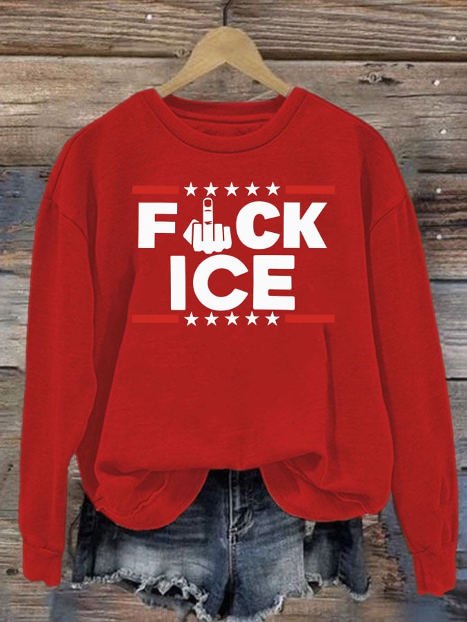 Women's ICE Print Sweater