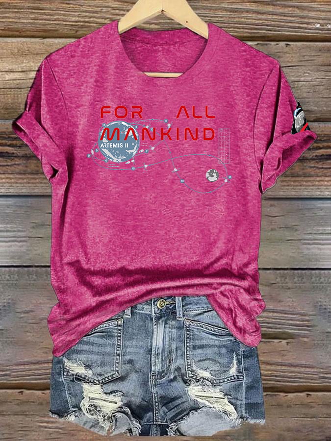 Women's FOR ALL MANKIND Print T-Shirt