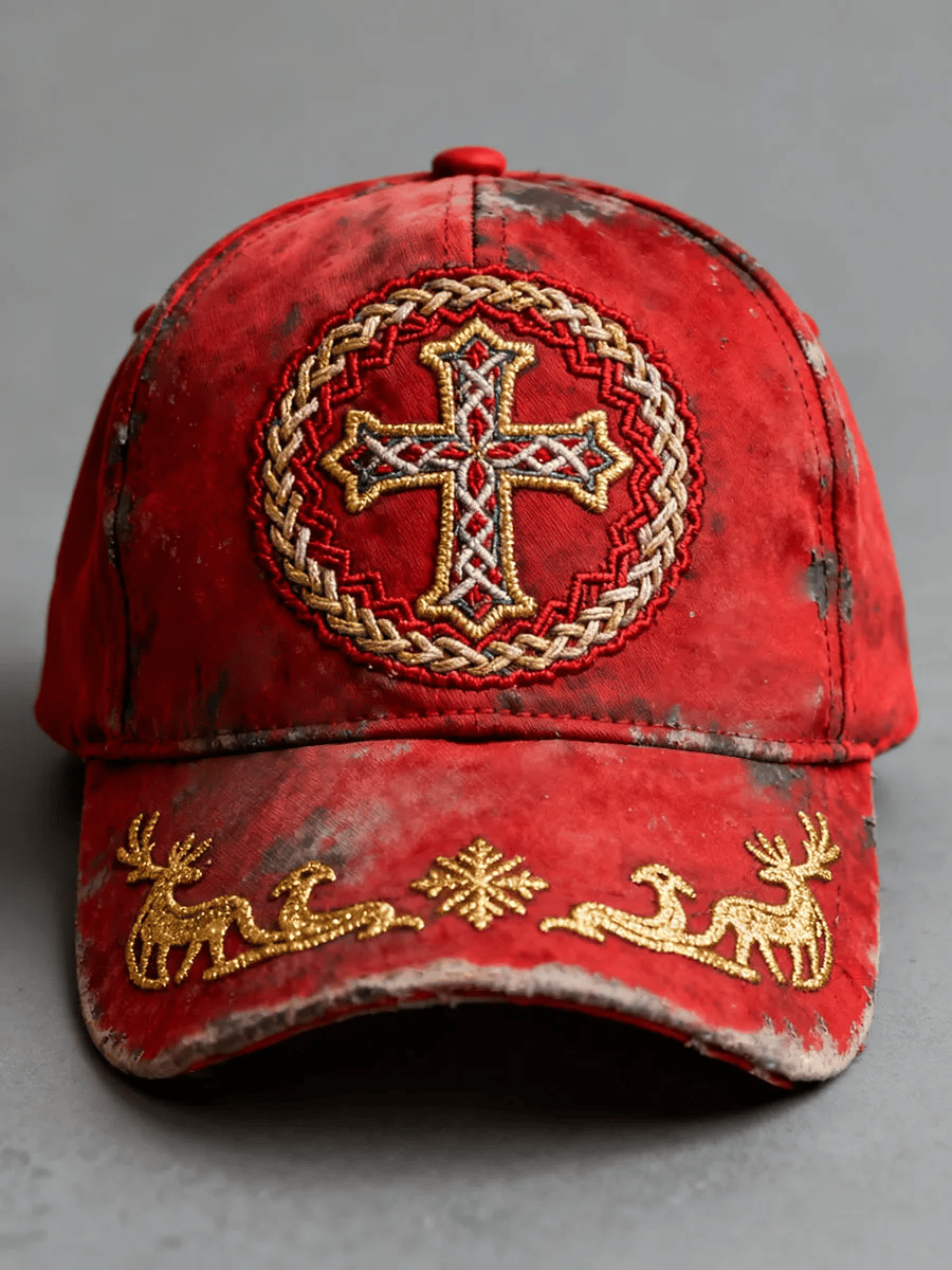 Christmas Faith Print Baseball Cap