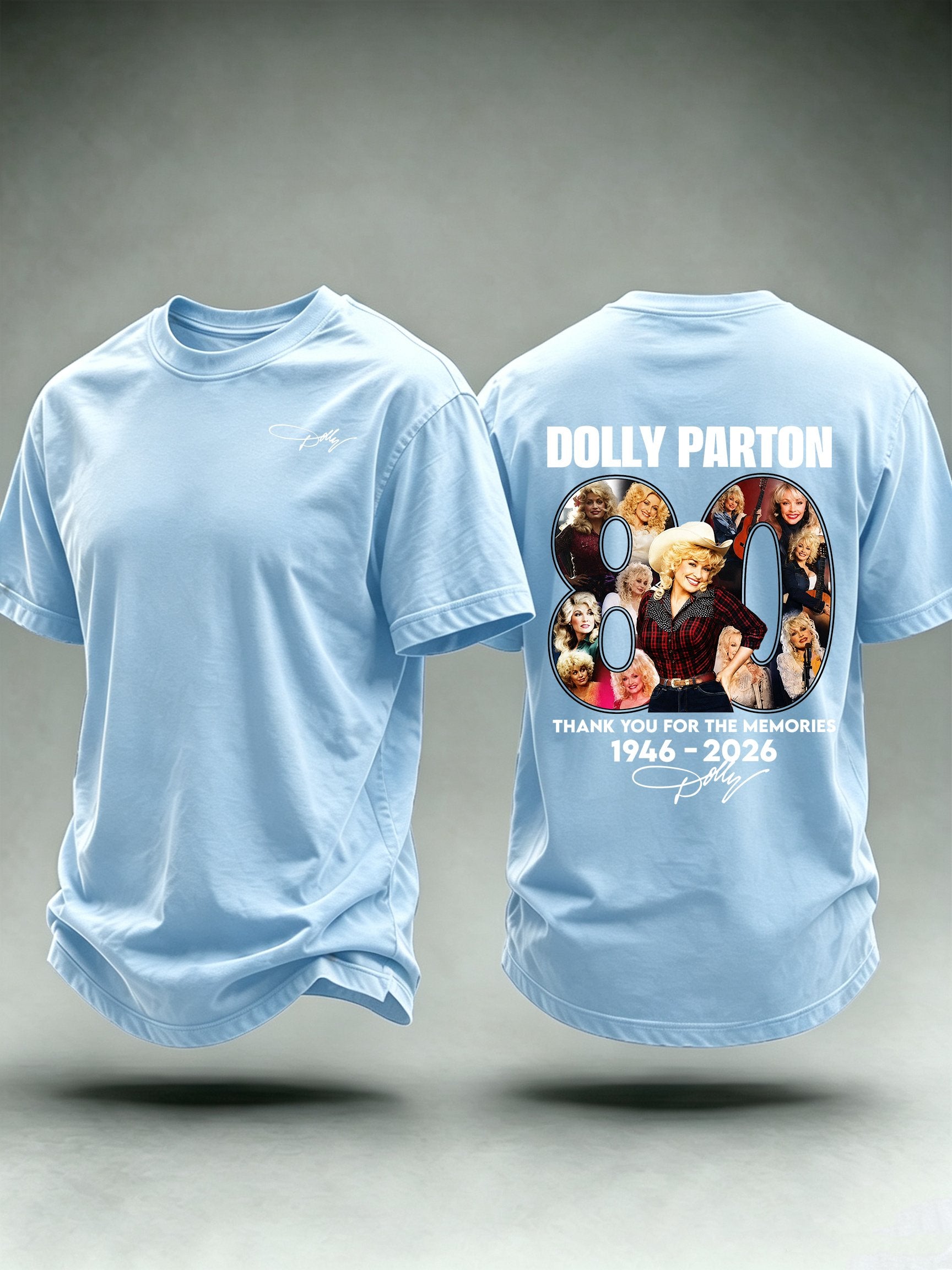 Men's Vintage Signature Graphic Memorial Print T-Shirt