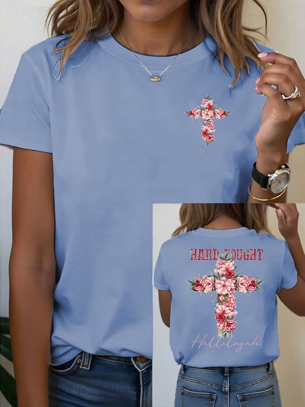 Women's Floral Christian T-shirt