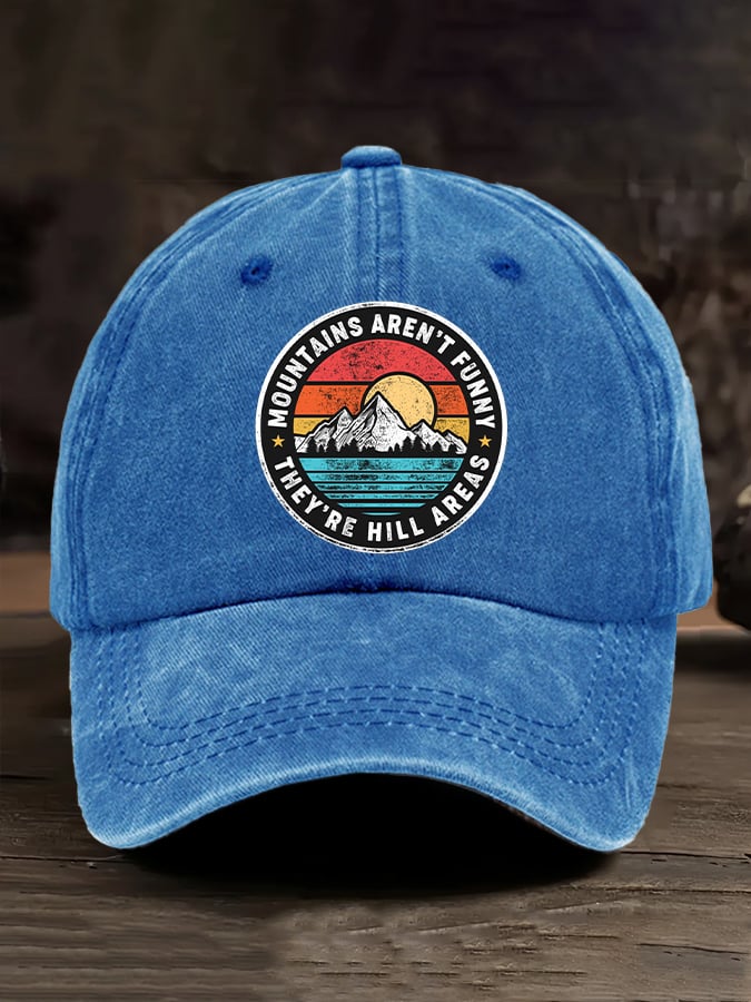 Take A Hike Print Baseball Cap
