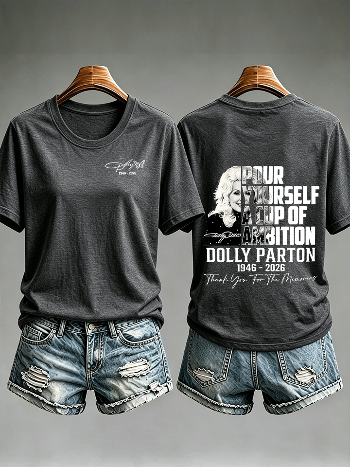 Women's Vintage Signature Graphic Memorial Print T-Shirt