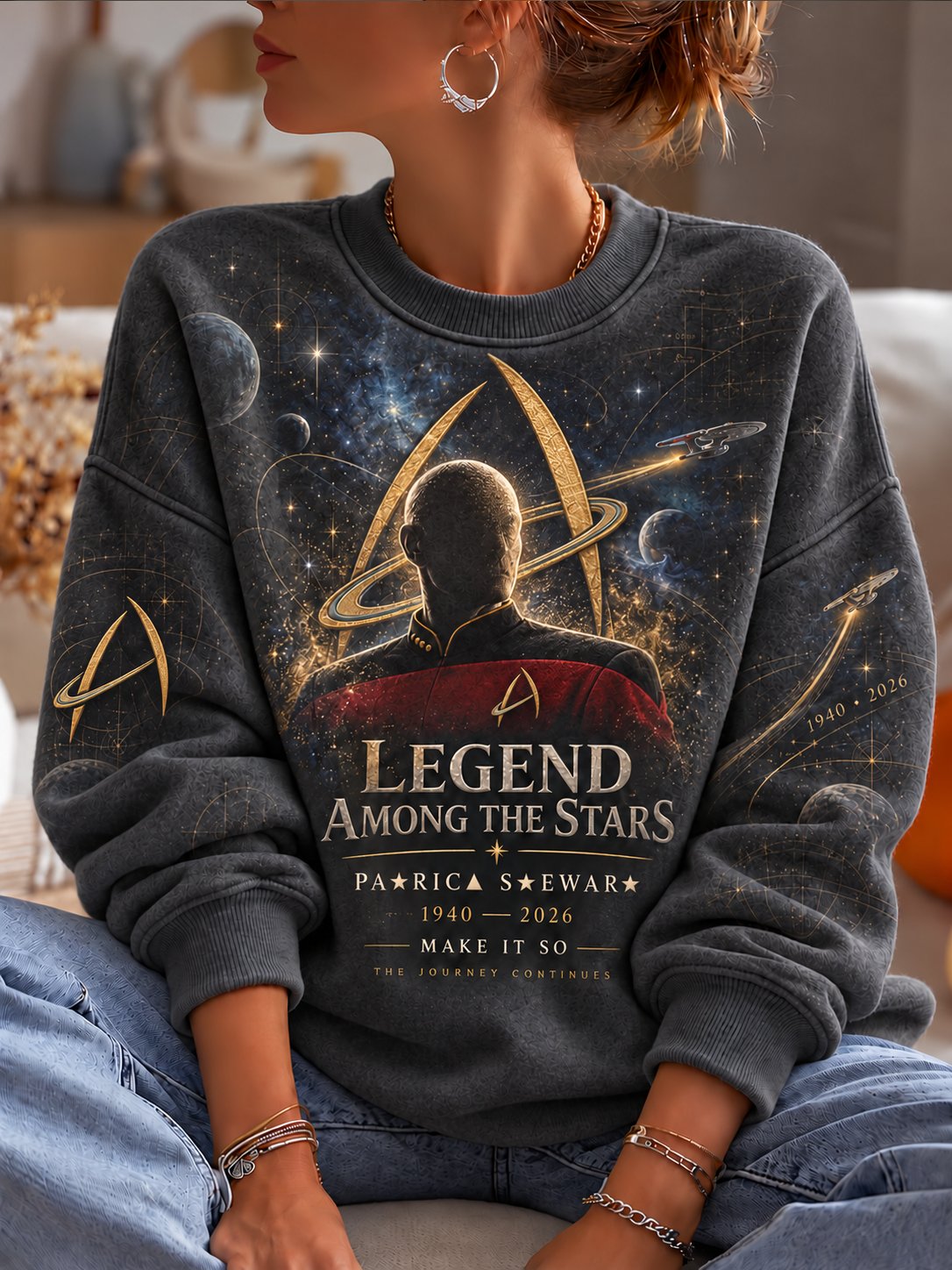Women'S Graphic Casual Top