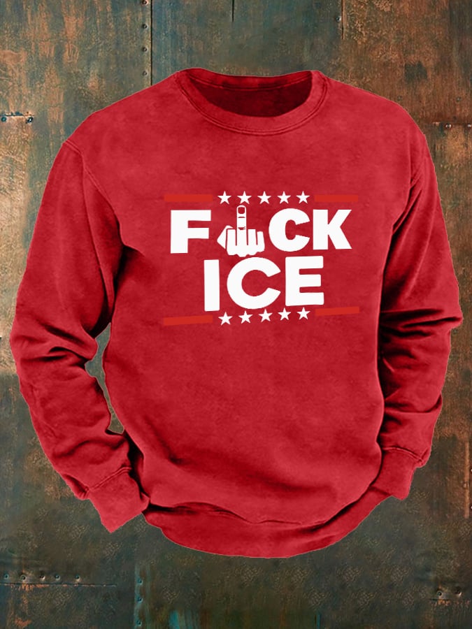 Men's ICE Print Sweatshirt