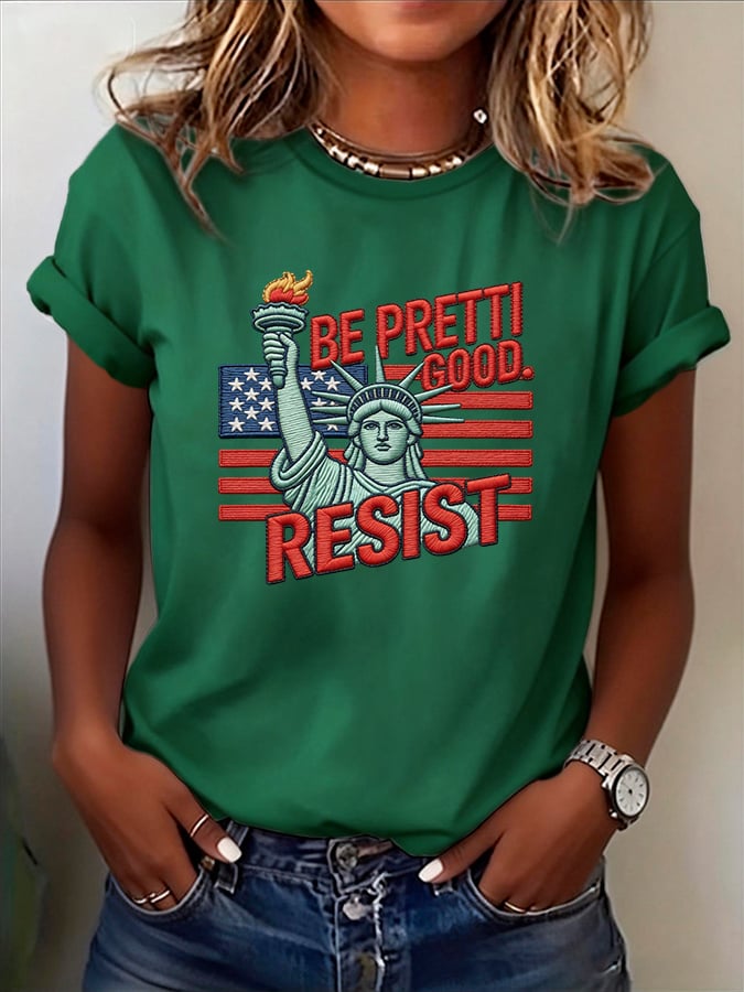 Women's casual Be Pretty Good T-shirt