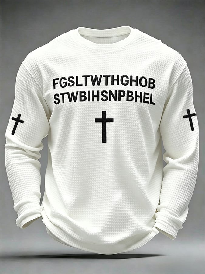 Men's FGSLTWTHGHOB STWBIHSNPBHEL Faith Print Top