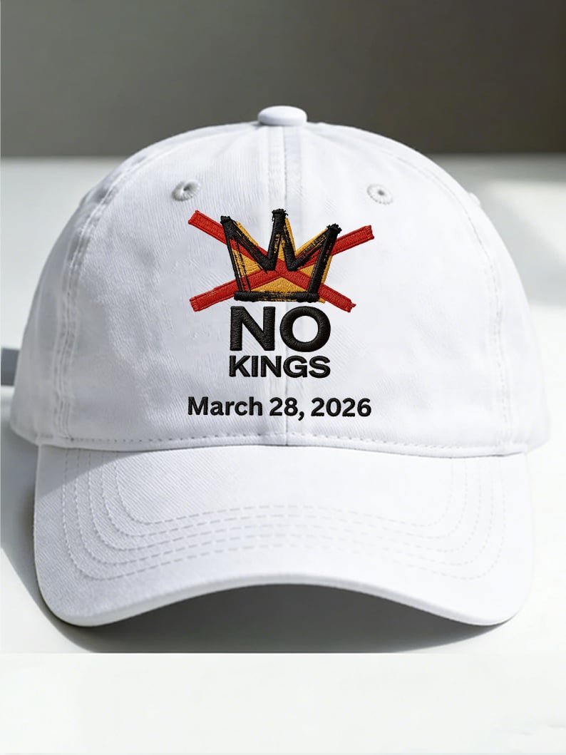 🔥Buy 3 Get 15% Off🔥Retro No Kings Day March 28 2026 Print Baseball Cap