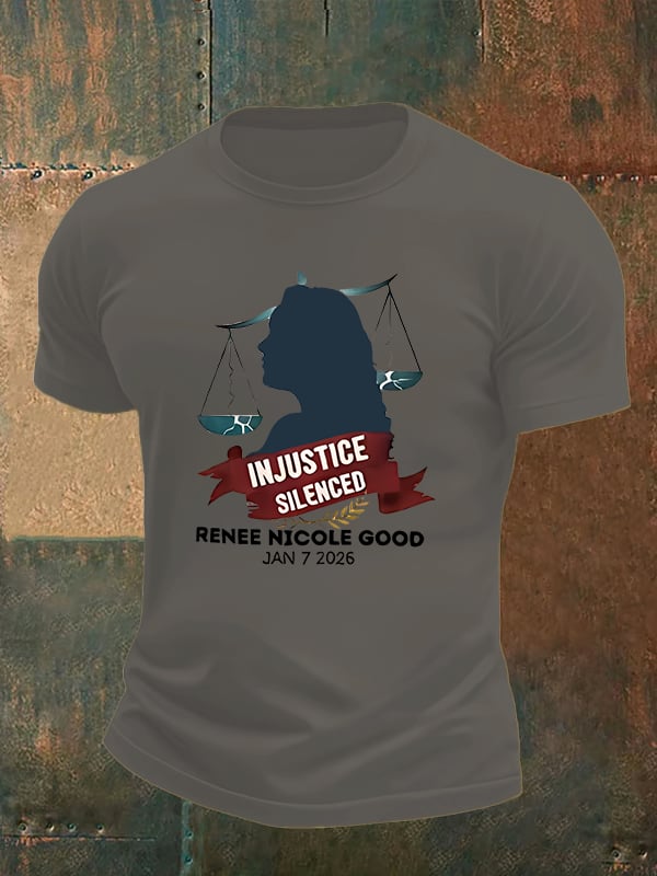 Men's Justice for Renee Nicole Good T-Shirt
