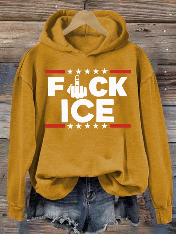 Women's ICE Print Hoodie
