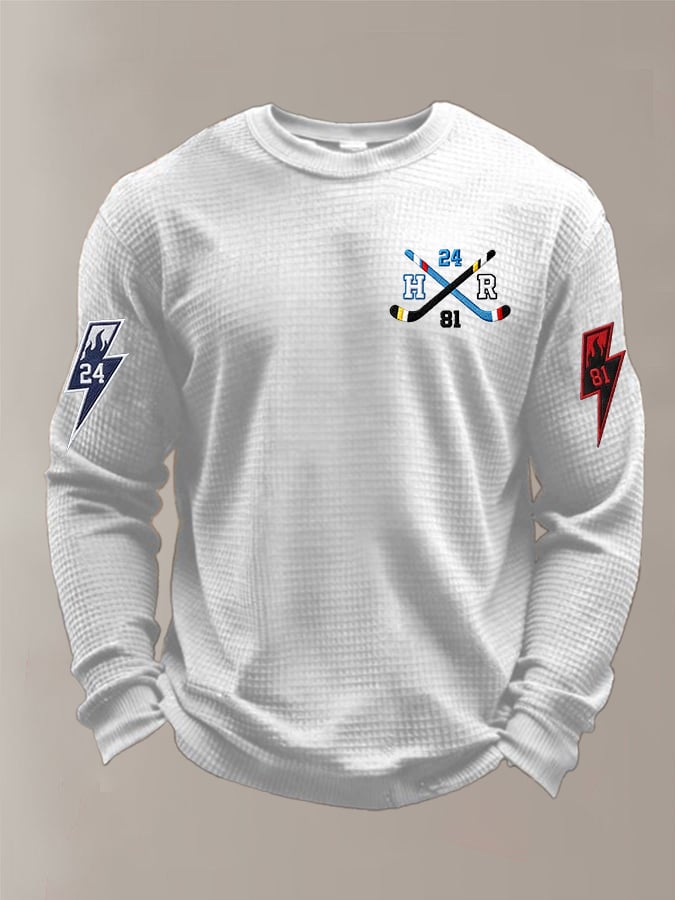Men's Hockey Romance Waffle T-Shirt