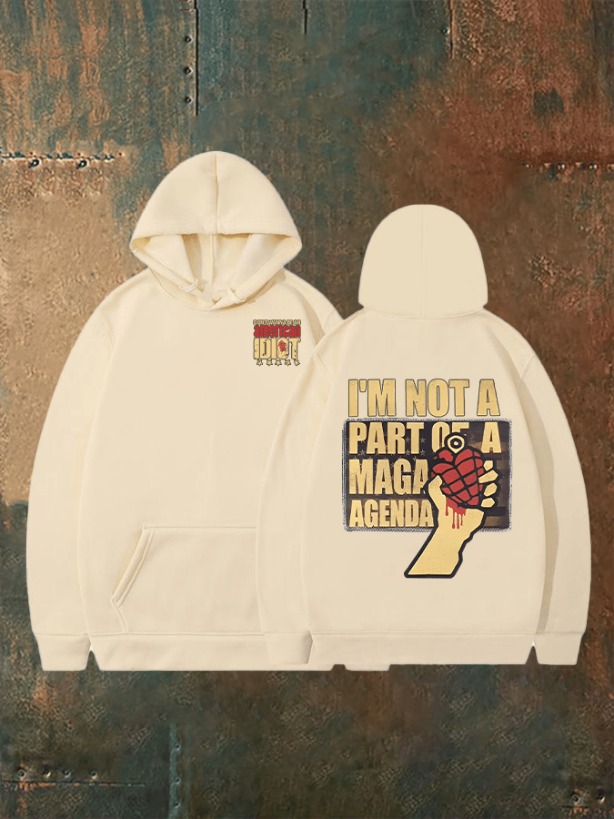Unisex american idiot Print Hoodie
