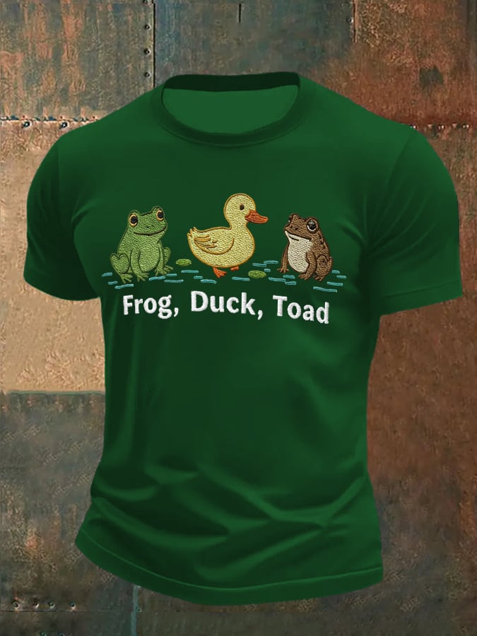 Men's FDT Print Casual T-shirt