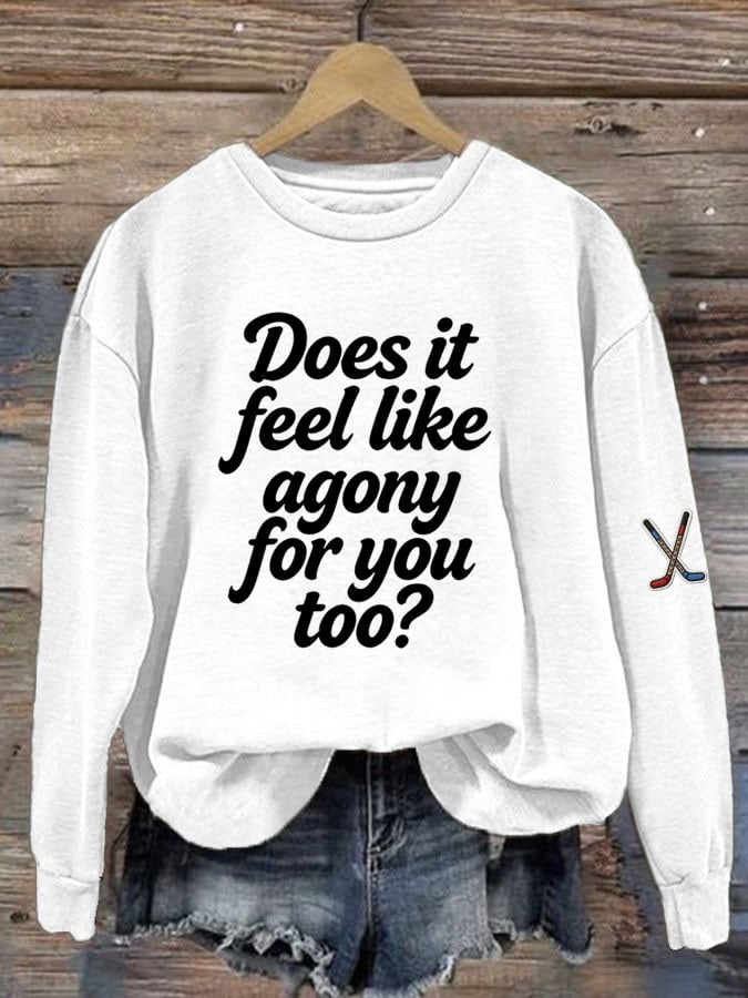 Women's Hockey Romance Sweatshirt