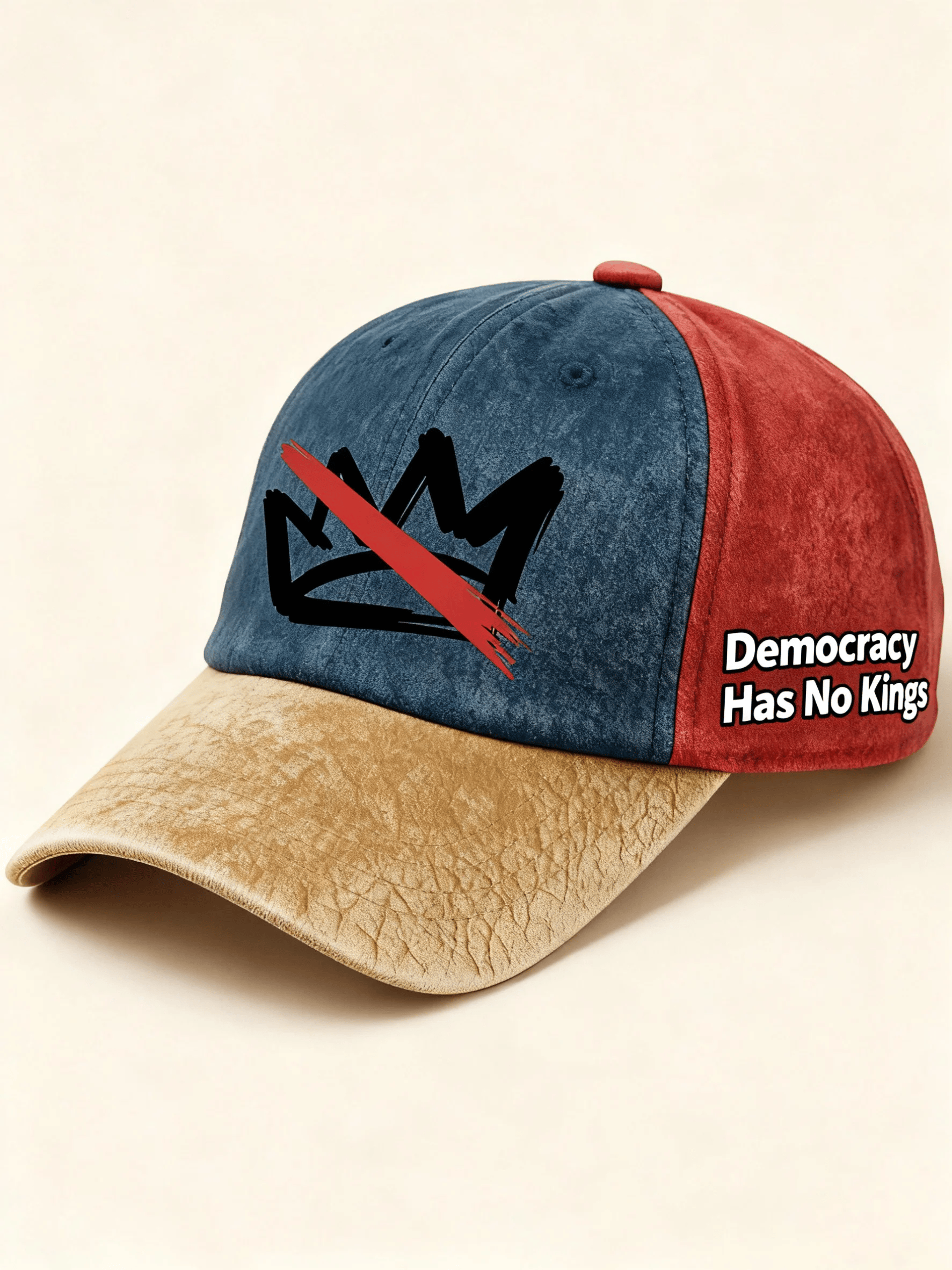 🔥Buy 3 Get 15% Off🔥No Kings Print Baseball Cap