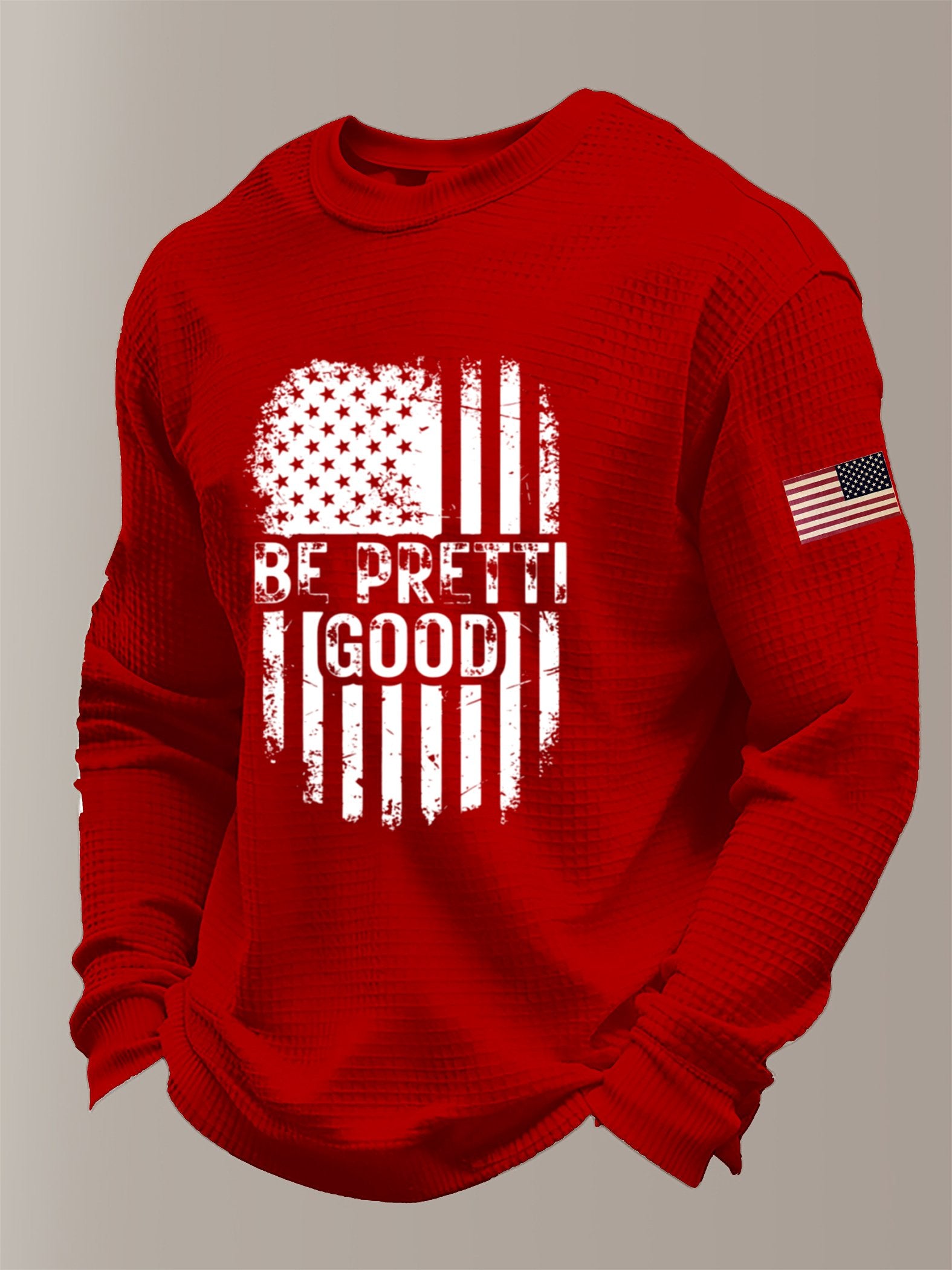 Men's FDT Printed Long-Sleeved T-shirt