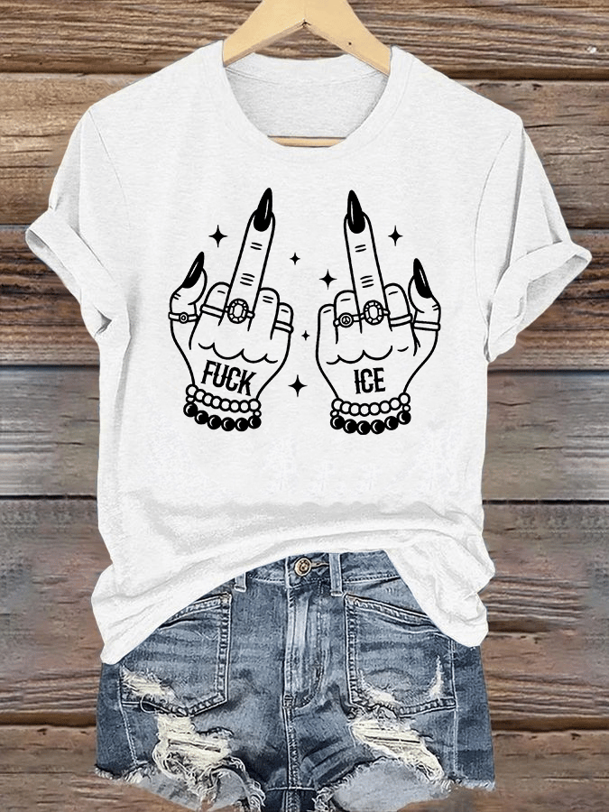Women's ICE Print T-Shirt