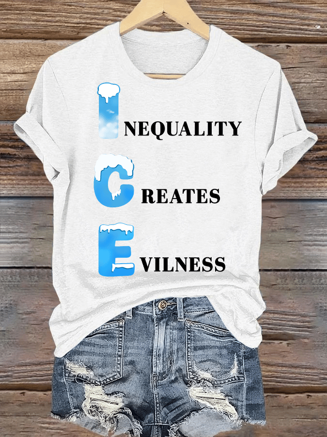 Women's ICE Print T-Shirt