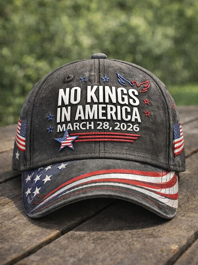 🔥Buy 3 Get 15% Off🔥American No-King Print Baseball Cap