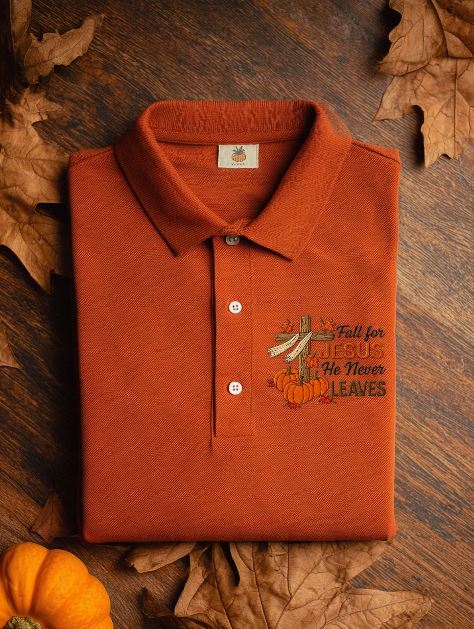 Men's Casual Autumn Faith Polo