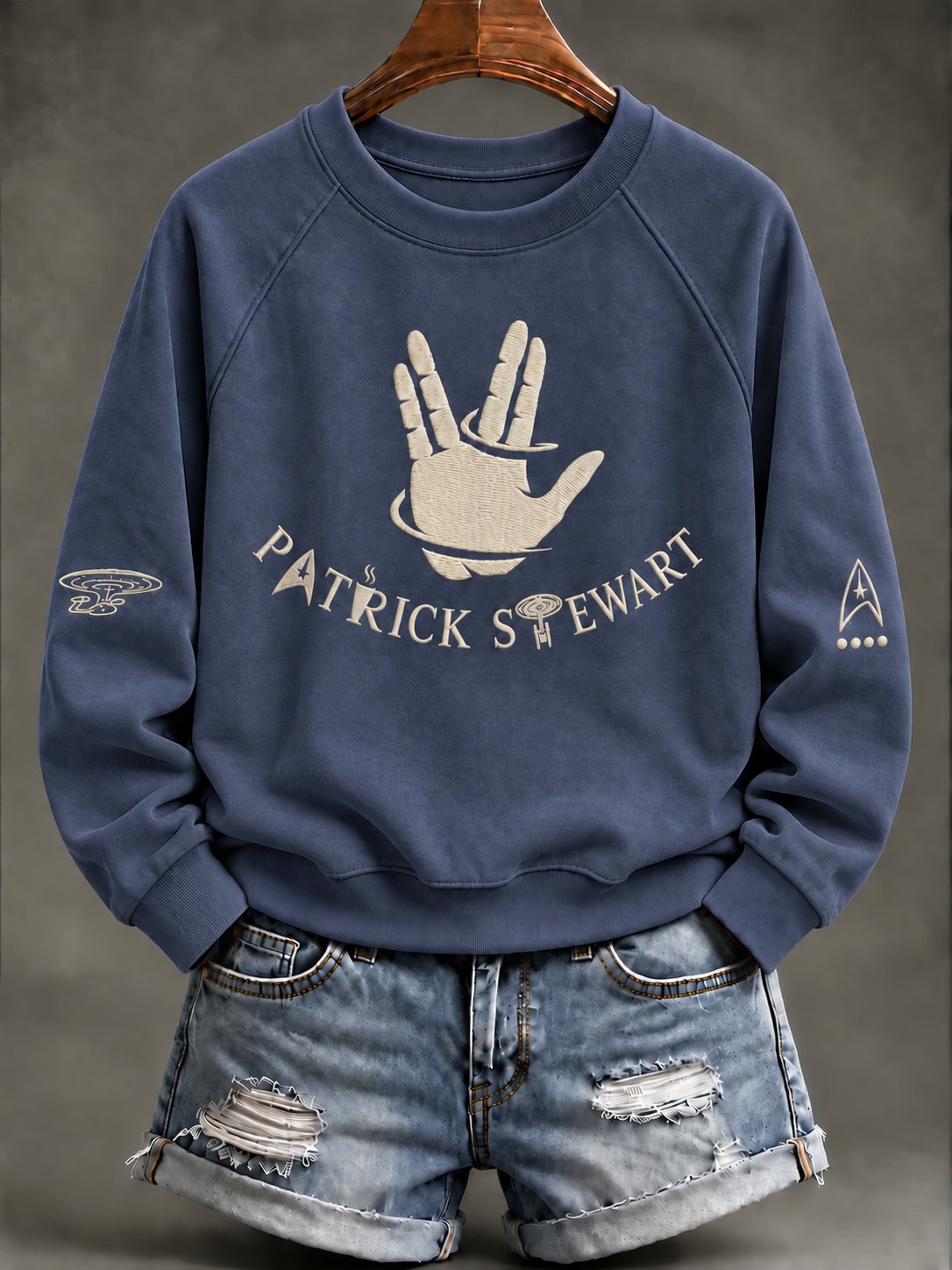 Women's In Loving Memory of Our Captain Print Casual Sweatshirt