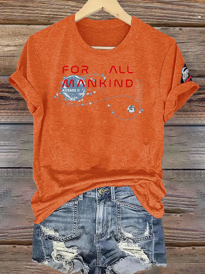 Women's FOR ALL MANKIND Print T-Shirt