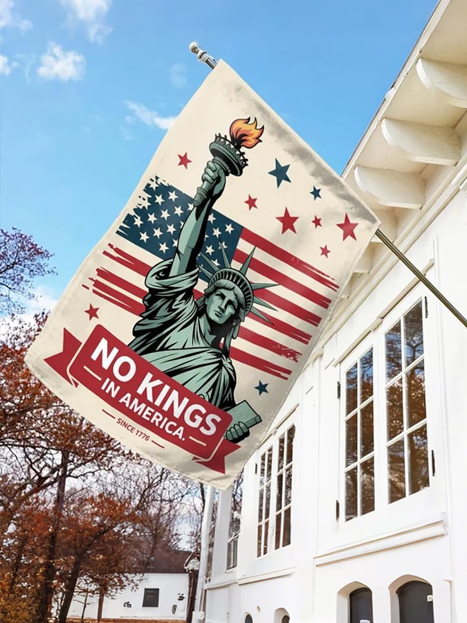 🔥Buy 3 Get 15% Off🔥No Kings Pattern Print Flag