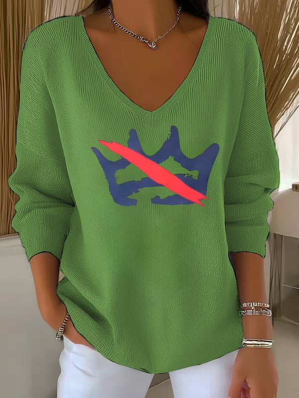 🔥Buy 3 Get 15% Off🔥Women's America has no kings print Sweatshirt