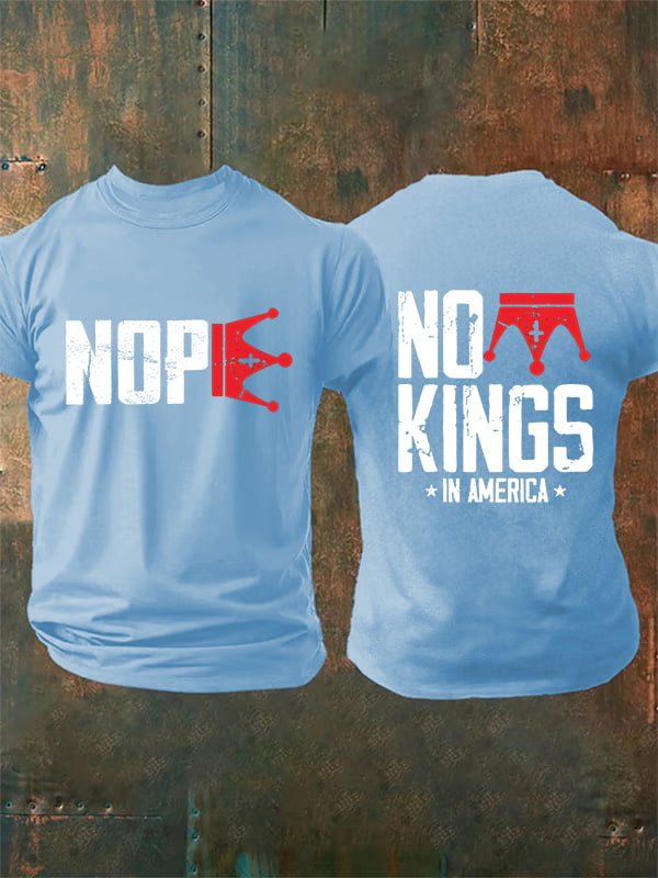 Men's No Kings In America T-Shirt