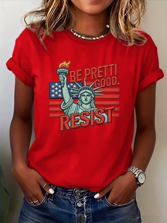 Women's casual Be Pretty Good T-shirt