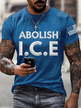 Men's NO ICE Casual Printed T-shirt