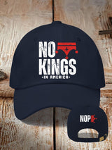 🔥Buy 3 Get 15% Off🔥Retro No Kings In America Print Baseball Cap