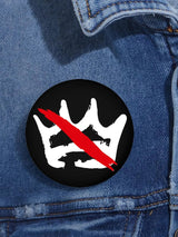 🔥Buy 3 Get 15% Off🔥Unisex Retro No Kings In America Pin-Back Button