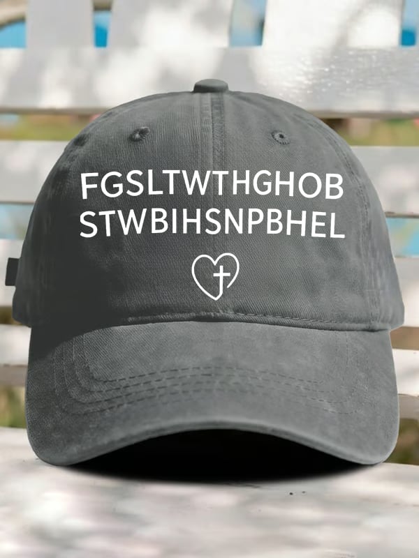 Unisex FGSLTWTHGHOB STWBIHSNPBHELPrinted Cap