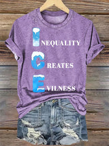 Women's  ICE Print T-Shirt
