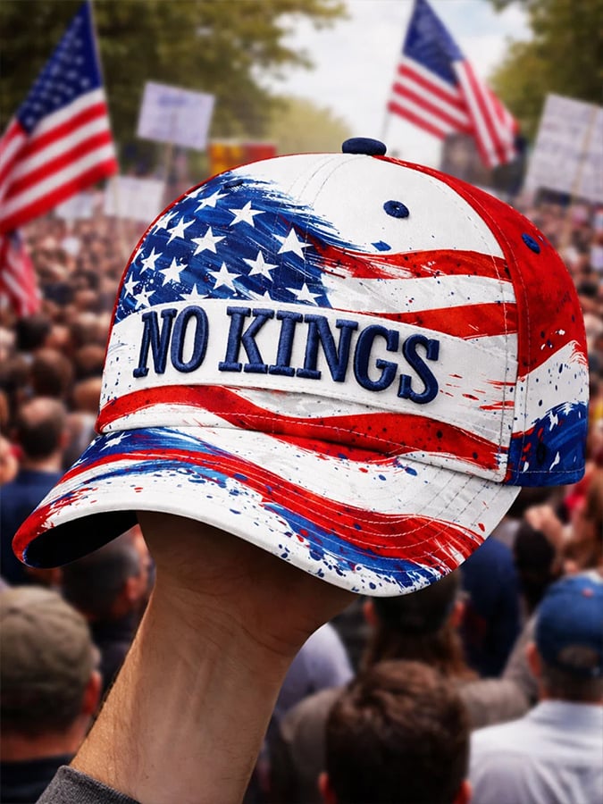 🔥Buy 3 Get 15% Off🔥American No-King Print Baseball Cap