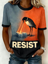 Women's Resist Printed T-shirt