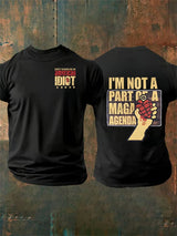 Men's  american idiot Print T-Shirt