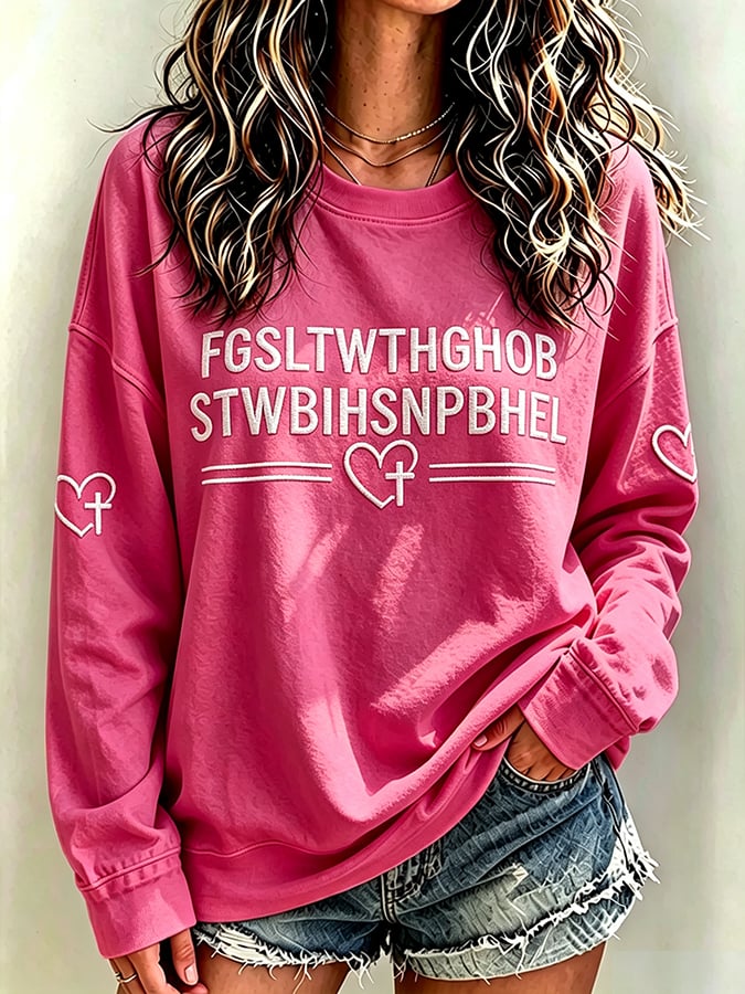 Women's  FGSLTWTHGHOB STWBIHSNPBHEL Faith Print Top