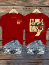 Women's  american idiot  Print T-Shirt